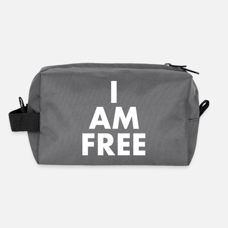 I am free Recycelte Kulturtasche