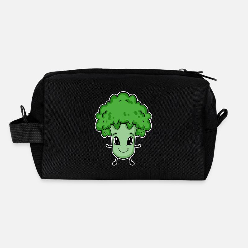 Broccoli for children Recycled Toiletry Zip Bag