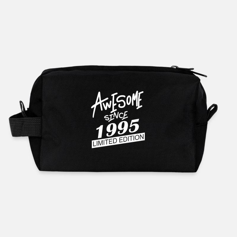 1995 - Né en 1995 Trousse de toilette en tissu recyclé