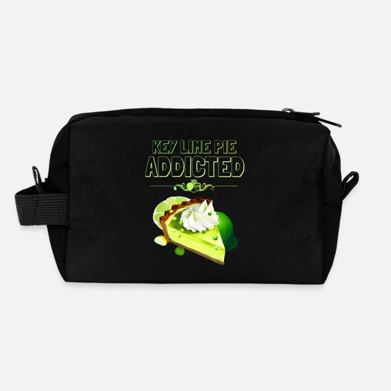 Addicted to lime cake Recycled Toiletry Zip Bag