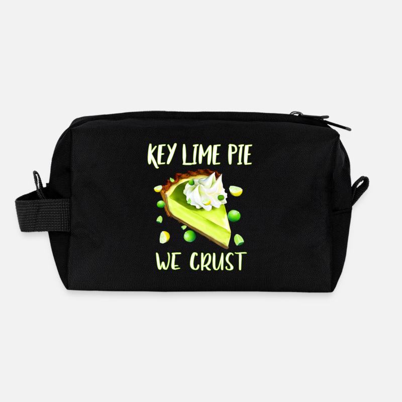 Tarte au citron vert clé Trousse de toilette en tissu recyclé