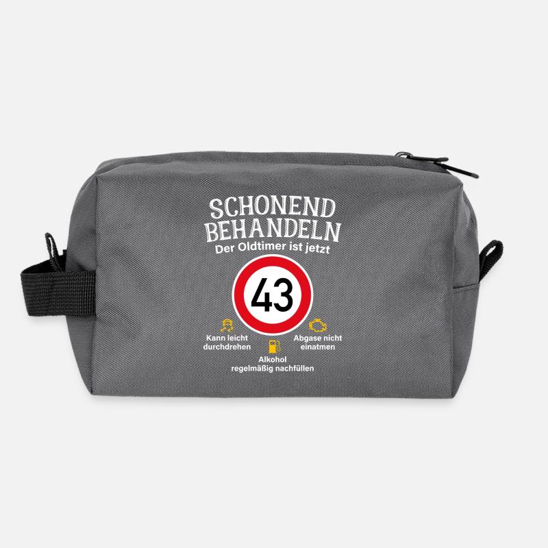 43. Geburtstag Schonend Behandeln Oldtimer Ist 43 Recycelte Kulturtasche