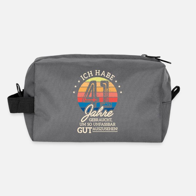 41. Geburtstag Geschenk Habe 41 Jahre Gebraucht Recycelte Kulturtasche