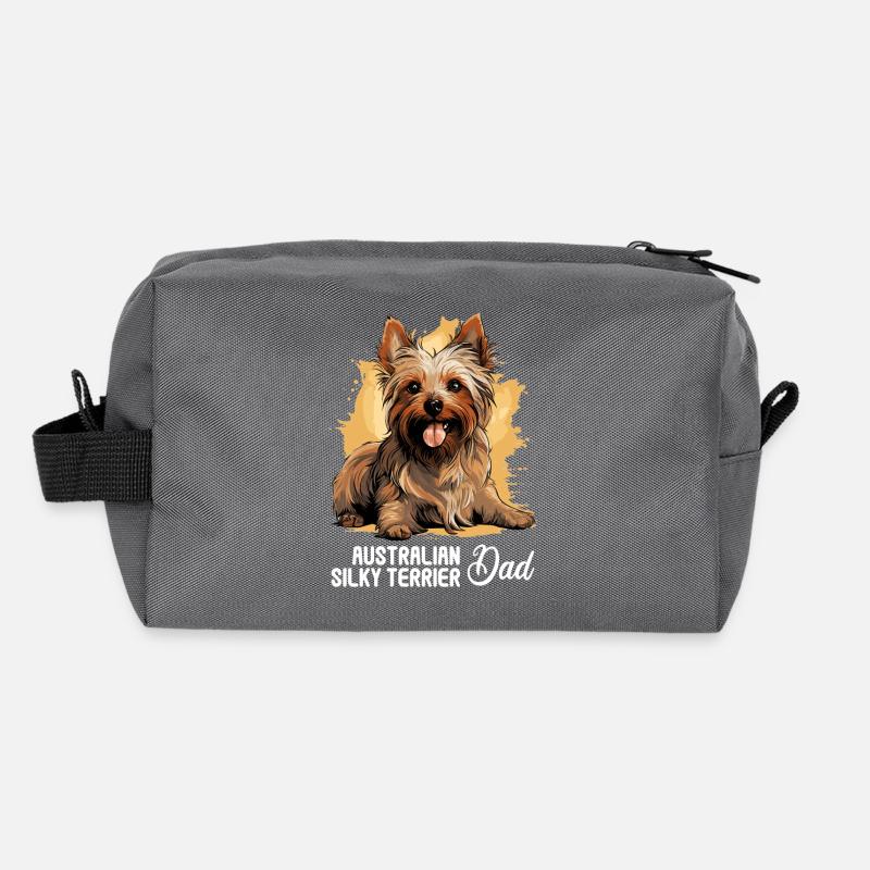 Australian Silky Terrier Recycelte Kulturtasche
