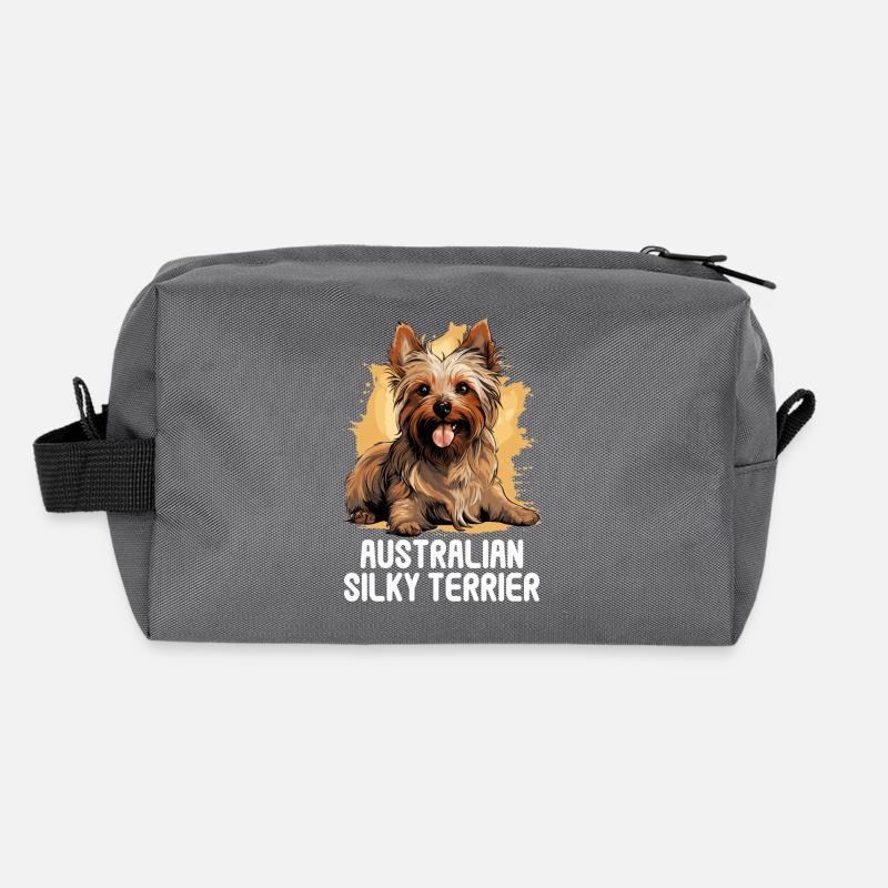 Australian Silky Terrier Recycelte Kulturtasche