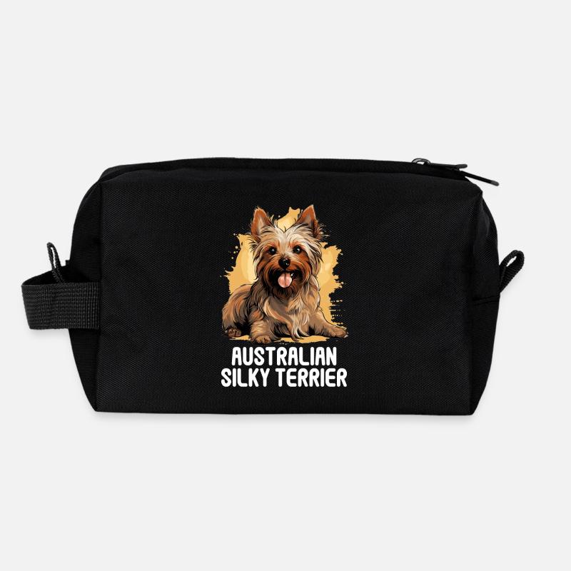 Terrier soyeux australien Trousse de toilette en tissu recyclé