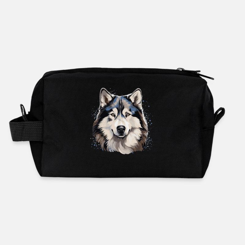 Hund Alaskan Malamute Recycelte Kulturtasche