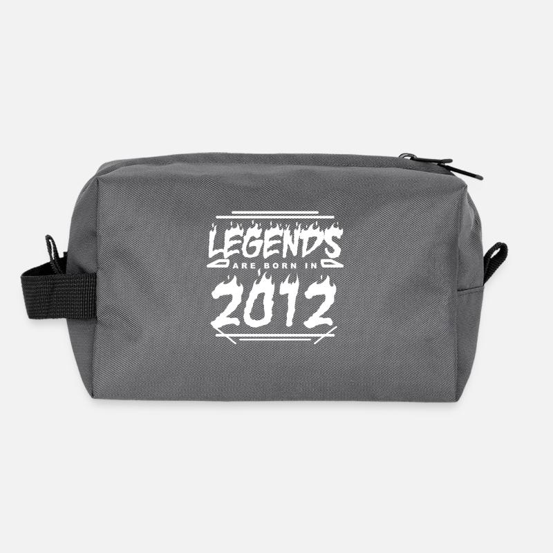 2012 - Year 2012 - Year 2012 Recycled Toiletry Zip Bag