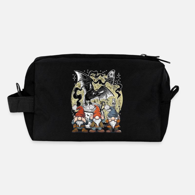 Fledermaus Geisterstunde Zwerge Zauberei Märchen Recycelte Kulturtasche