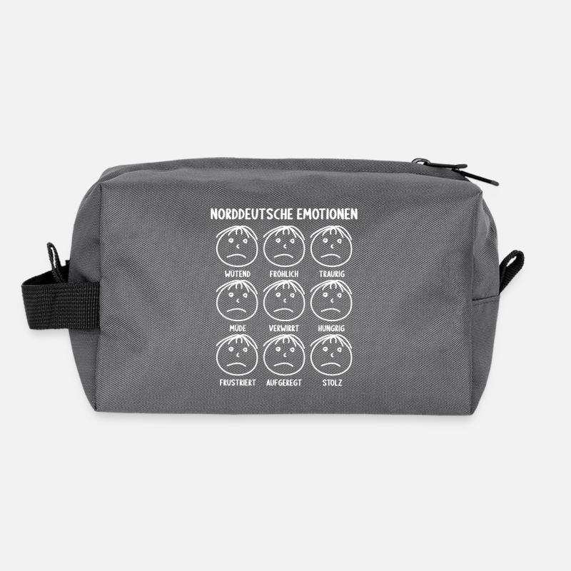 North German emotions Recycled Toiletry Zip Bag