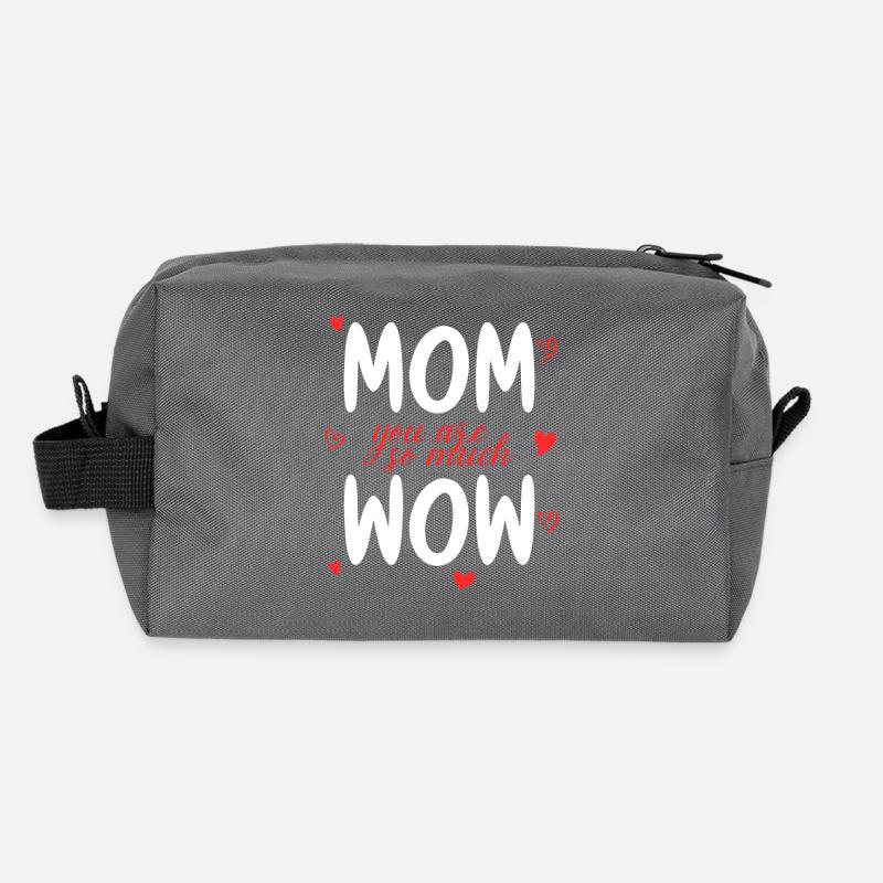 Mama Du Bist Wow Mom You Are Wow Mutter Muttertag Recycelte Kulturtasche