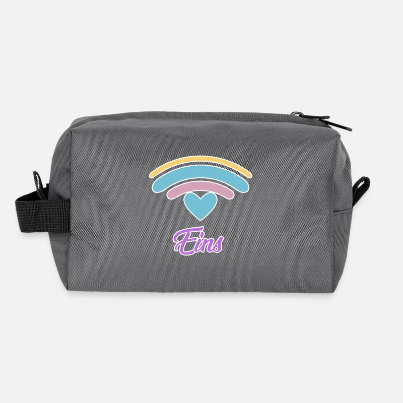Motif de bébé arc-en-ciel 1er anniversaire Trousse de toilette en tissu recyclé