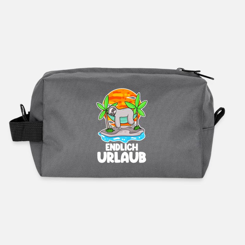 Urlaub Spruch Recycelte Kulturtasche