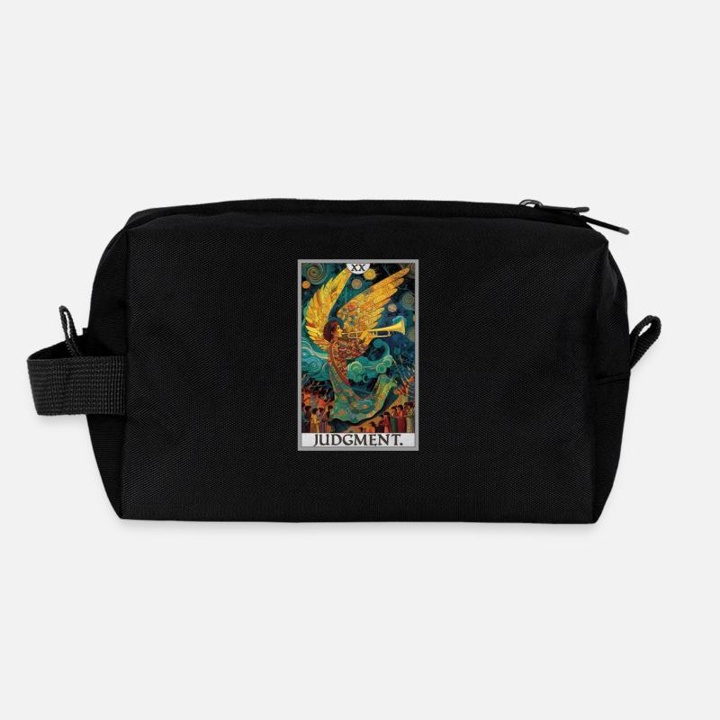 Tarot Cards Tarot Card 20 Judgment Court Recycled Toiletry Zip Bag