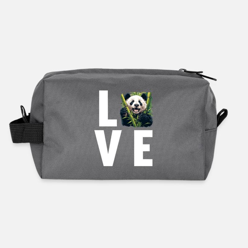 Giant Panda Große Pandas Großer Panda Recycelte Kulturtasche