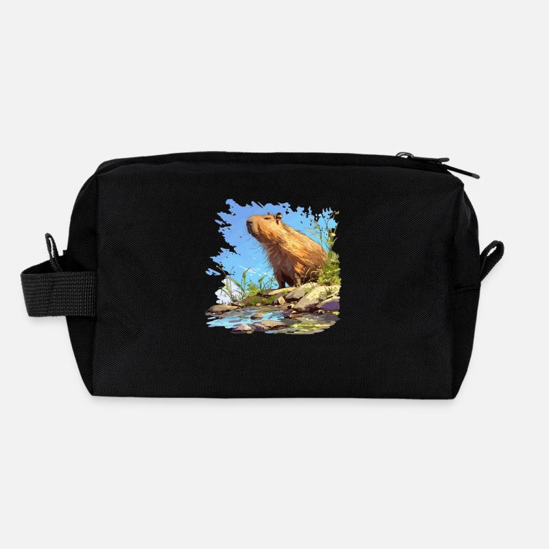Capybaras Capybara Recycelte Kulturtasche