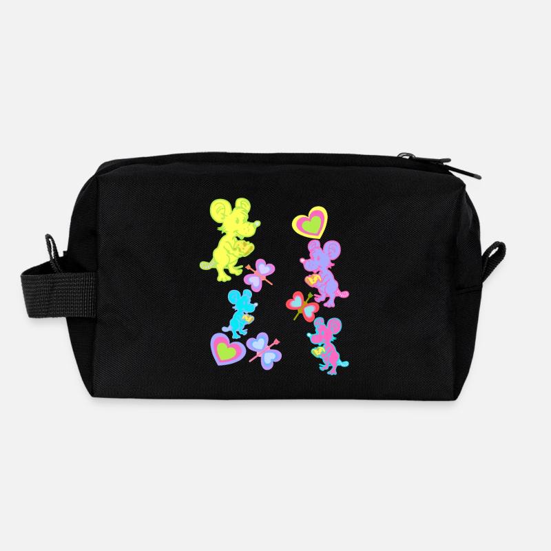 Maus Mäuse Retro Vintage old school Kinder Recycelte Kulturtasche