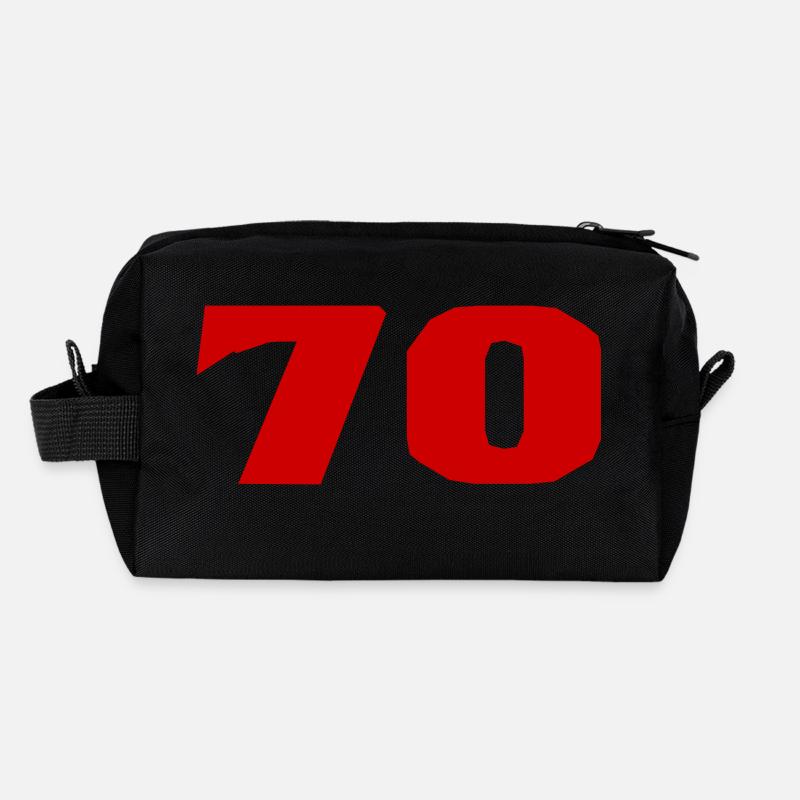 70. 70 YEARS. 70TH ANNIVERSARY. 70TH ANNIVERSARY. Recycled Toiletry Zip Bag