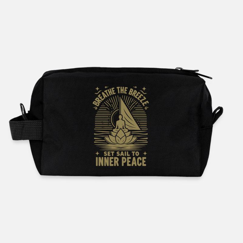 Sailing Yoga The Breeze Inner Peace Recycled Toiletry Zip Bag