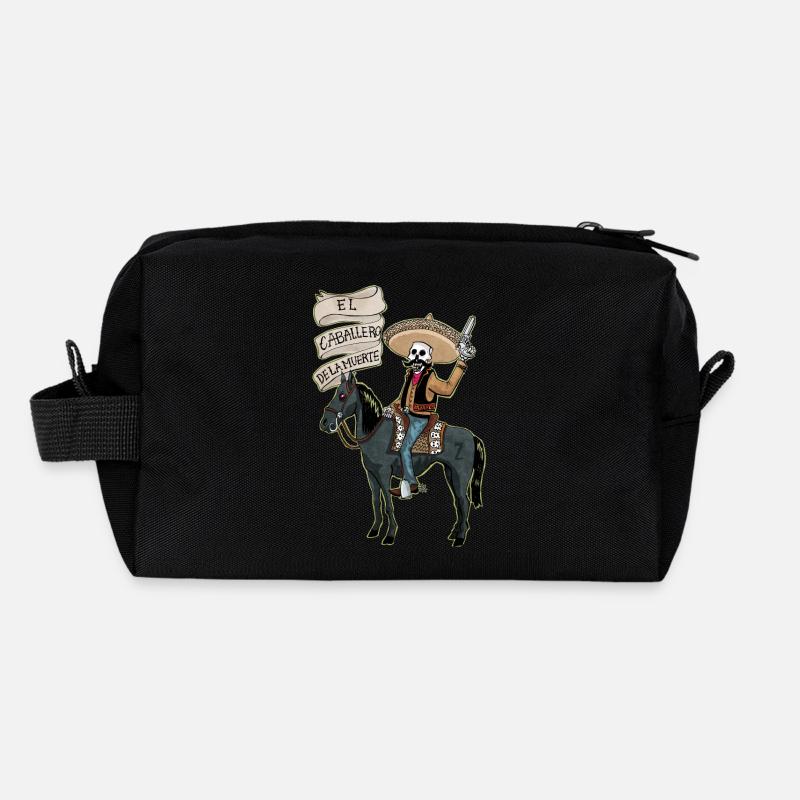 caballerodelamuerte Trousse de toilette en tissu recyclé