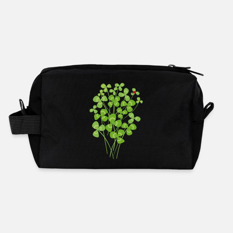 Marienkäfer Klee Glück Recycelte Kulturtasche