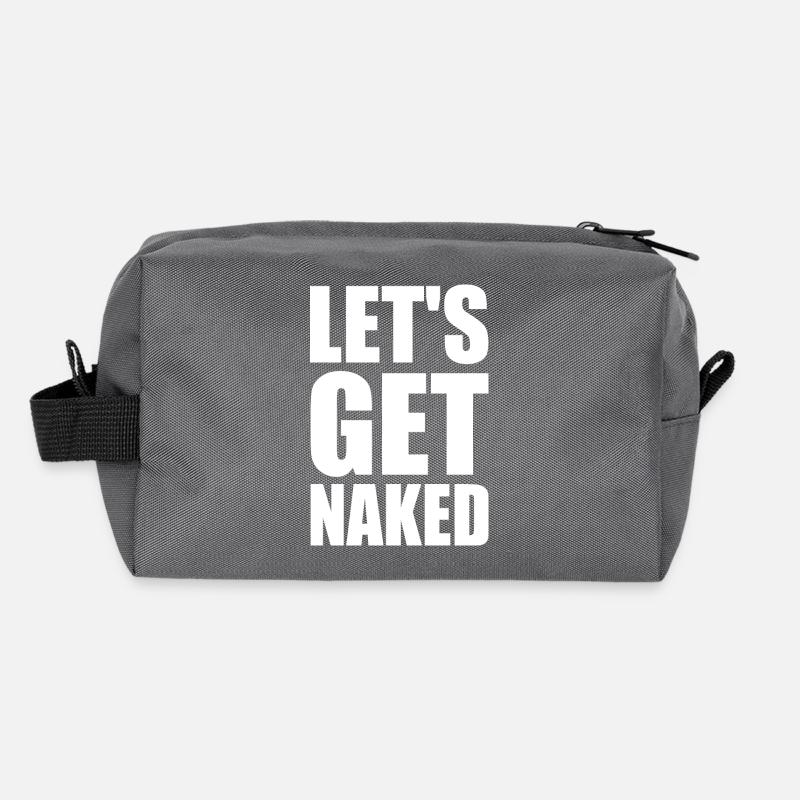 Let's get naked Recycled Toiletry Zip Bag