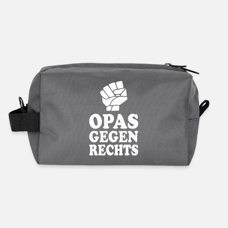 Opas gegen rechts Recycelte Kulturtasche