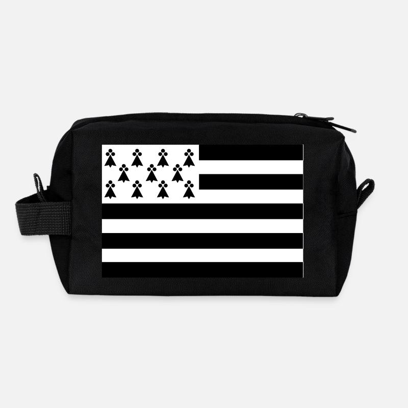 Drapeau Bretagne original Trousse de toilette en tissu recyclé