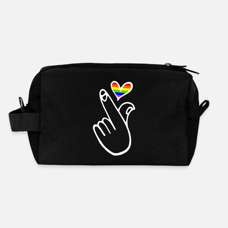 Lgbt lgbtq Trousse de toilette en tissu recyclé