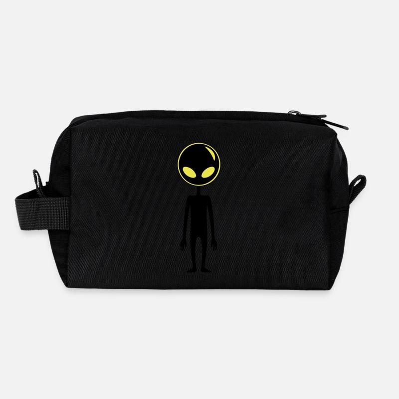 Alien Außerirdischer Trousse de toilette en tissu recyclé