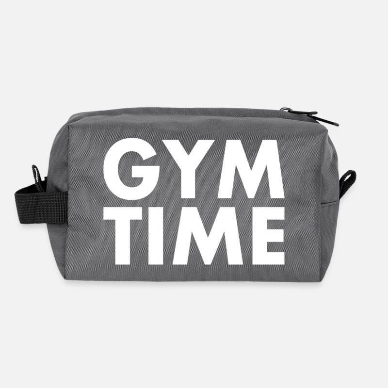 Gym time Trousse de toilette en tissu recyclé