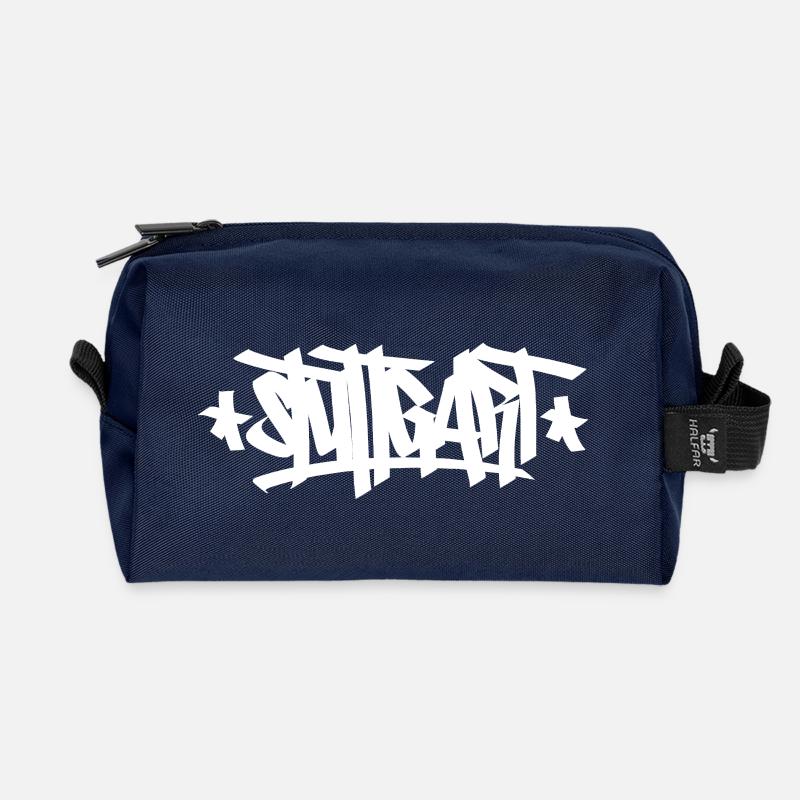 Stuttgart Tag - Recycelte Kulturtasche - Navy