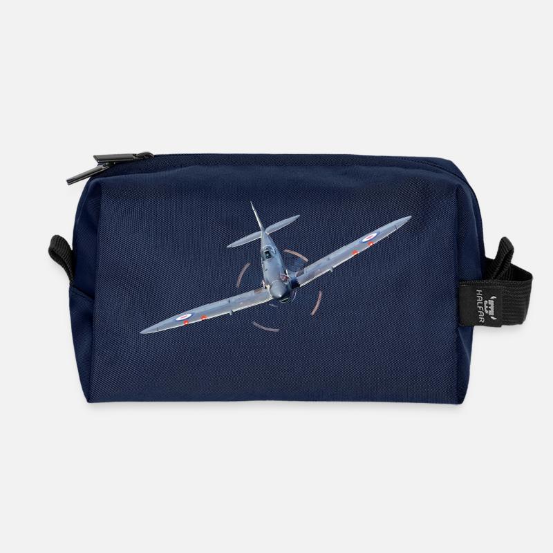 Spitfire - Recycelte Kulturtasche - Navy