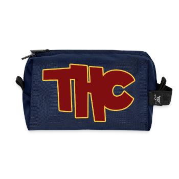 THC - Trousse de toilette en tissu recyclé - marine - Devant