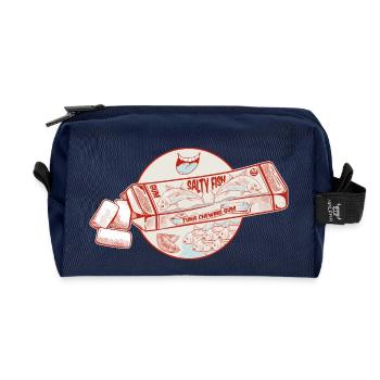 Tuna Fish flavour bubblegum - Recycelte Kulturtasche - Navy - Vorne