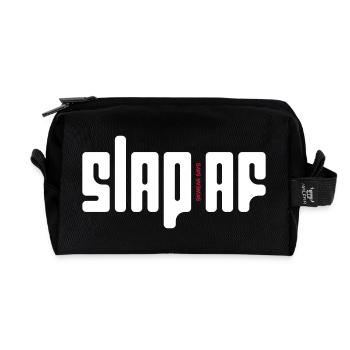 Slap af [entspannen] - Recycelte Kulturtasche - Schwarz - Vorne
