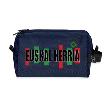 Baskische Land - Recycelte Kulturtasche - Navy - Vorne