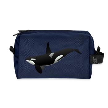 Orca - Recycled Toiletry Zip Bag - navy - Front