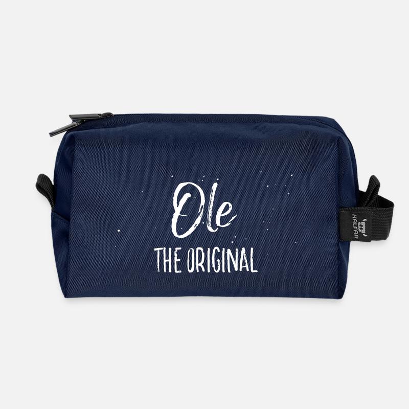 Ole - Recycelte Kulturtasche - Navy