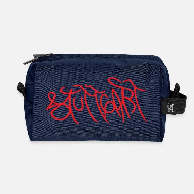 Stuttgart Graffiti T-Shirt - Recycelte Kulturtasche - Navy