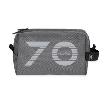 Franche Comté Haute Saône 70 - Trousse de toilette en tissu recyclé - anthracite - Devant