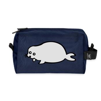 Baby - Robbe - Recycled Toiletry Zip Bag - navy - Front