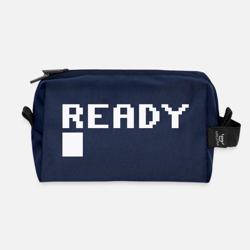 ready - Recycelte Kulturtasche - Navy