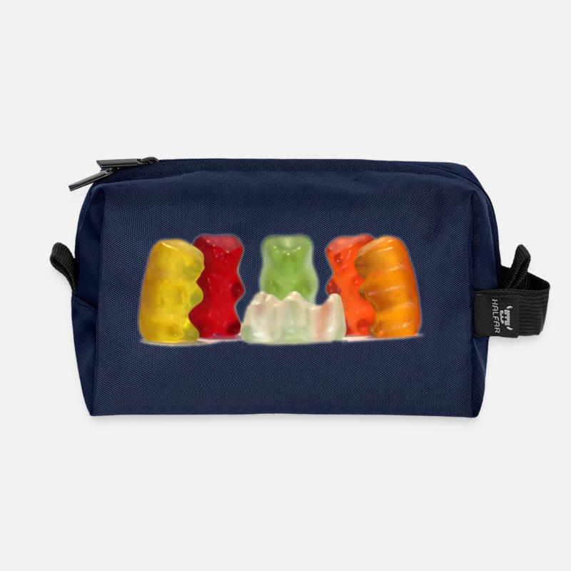 Das Ritual #2 - Recycelte Kulturtasche - Navy