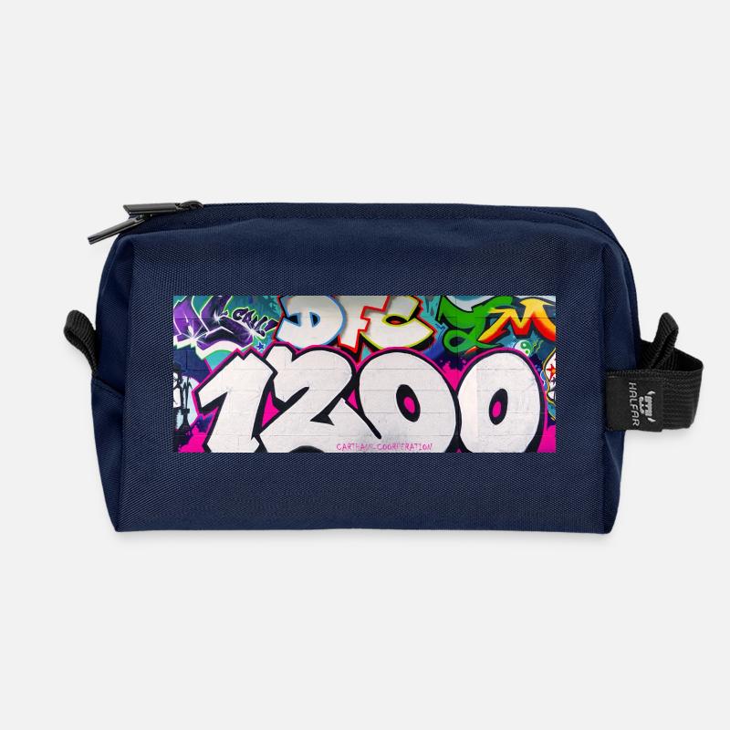 1200 GRAVITY EDIT_1 - Recycelte Kulturtasche - Navy