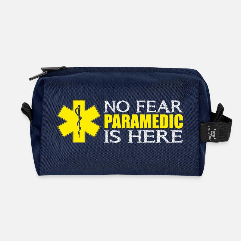 Paramedic Is Here - Recycelte Kulturtasche - Navy