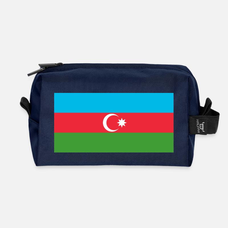 Azerbaycan - Recycelte Kulturtasche - Navy