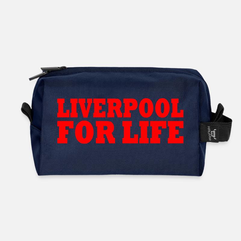 Liverpool - Recycelte Kulturtasche - Navy