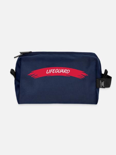 Life Guard - Recycelte Kulturtasche - Navy