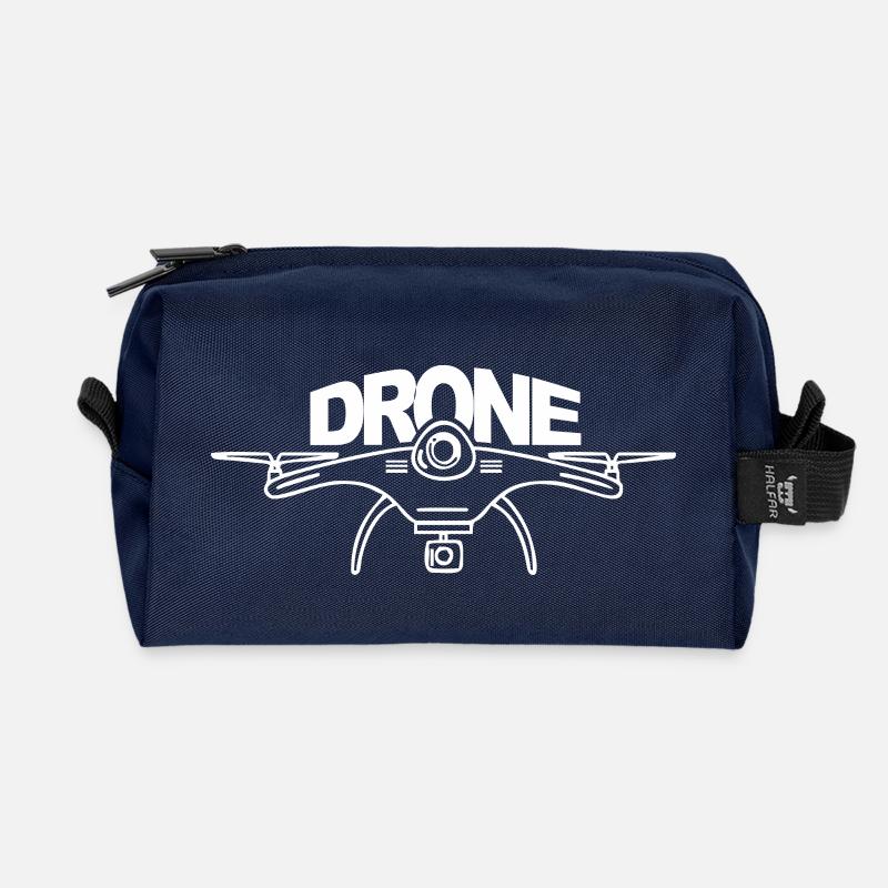 Drohne - Recycelte Kulturtasche - Navy